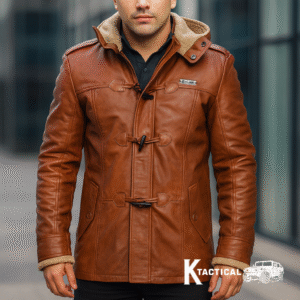 K-Tactical Heritage Winter Longline Leather Jacket