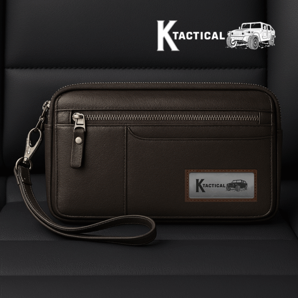K-Tactical Heritage Leather Hand-Carry Clutch