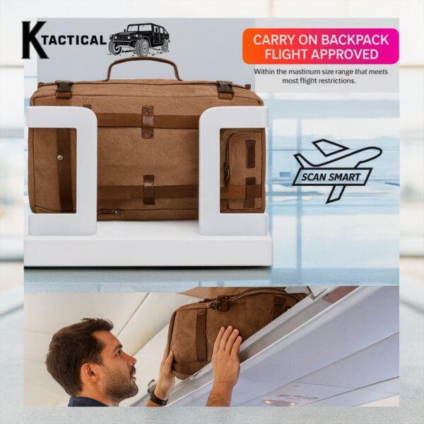 K-Tactical Sentinel Convertible Duffel - Image 4