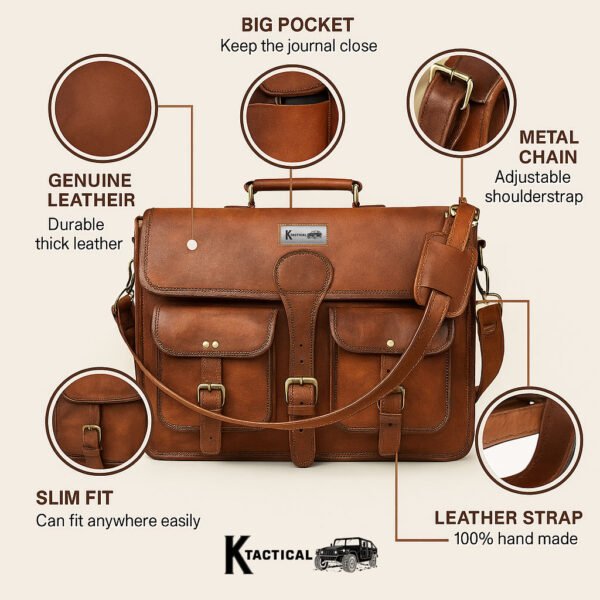 K-Tactical Heritage Expedition Briefpack - Image 5