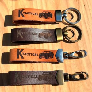 KTACTICAL Leather Key Loop – Classic Off-Road Edition