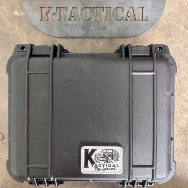 Waterproof Tactical Equipment Case – Pelican 1300 Style Hard Case – K-TACTICAL Custom – Military Grade