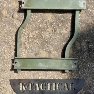 HMMWV Jerry Can Holder Bracket – NATO 5 Gallon Fuel / Water Can Mount – Humvee Fuel Can Rack