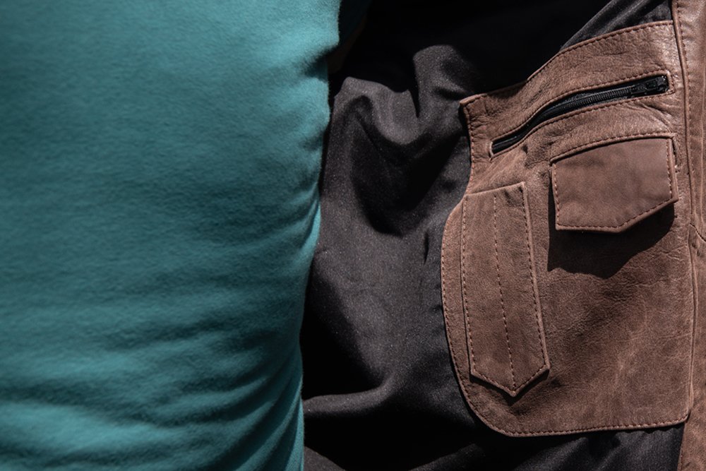 K-Tactical Men’s leather Jacket - Image 3