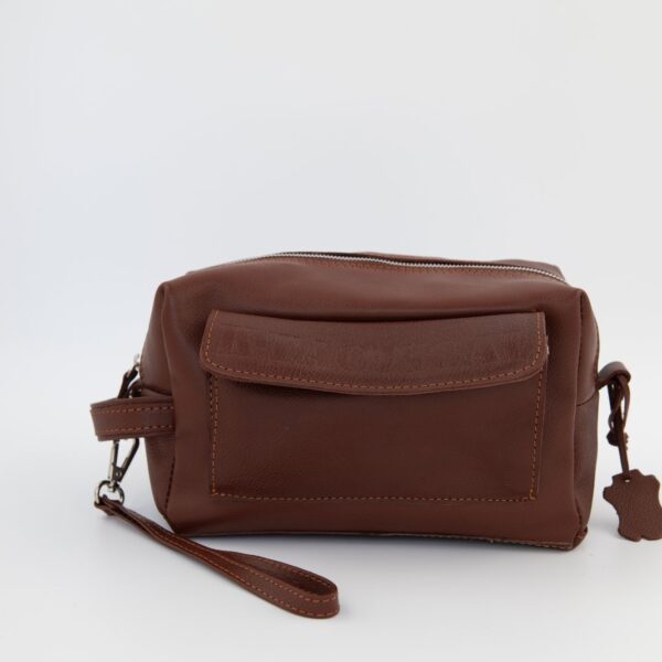 K-Tactical Leather Toiletry Bag