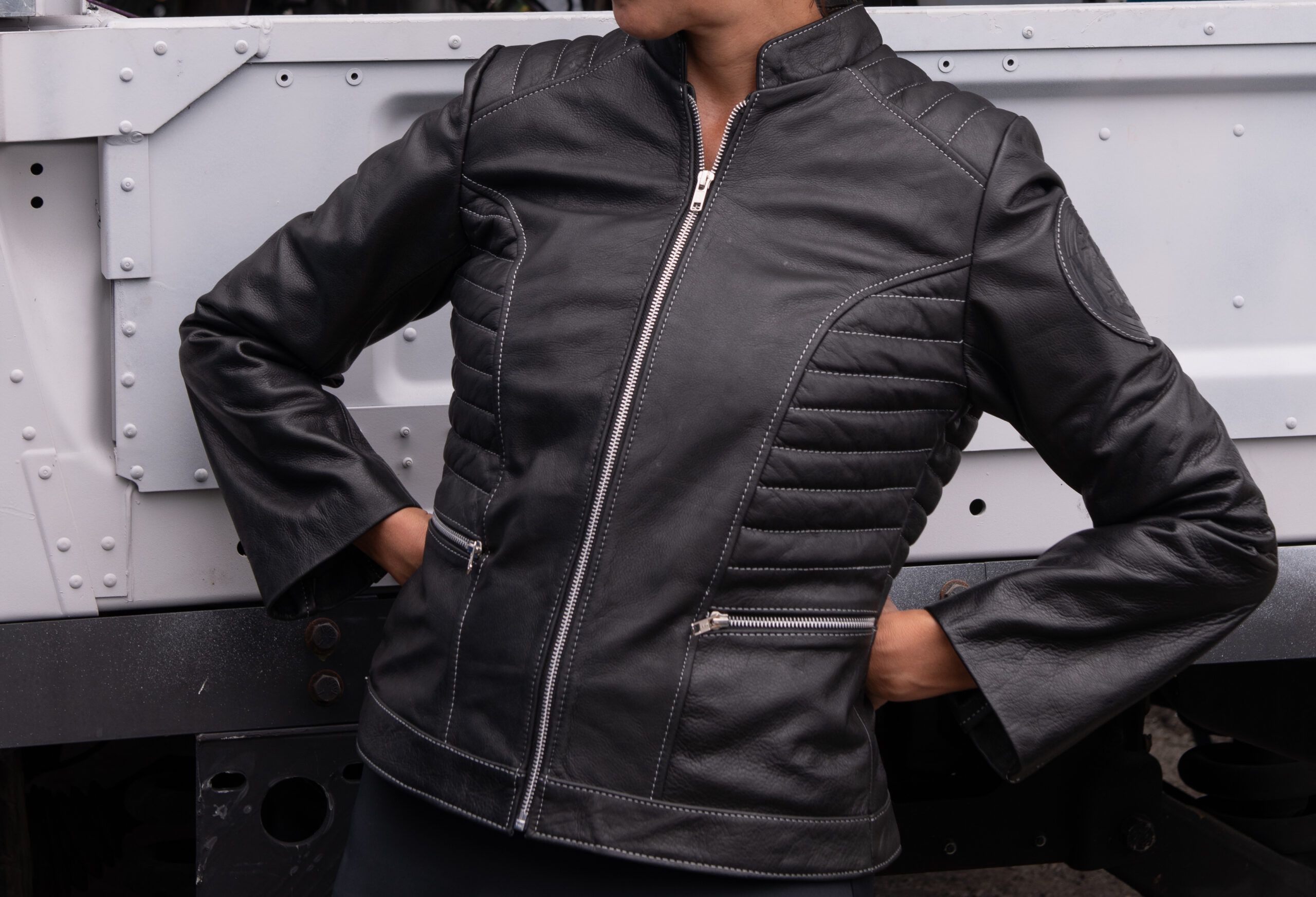 K-Tactical Women’s leather jacket