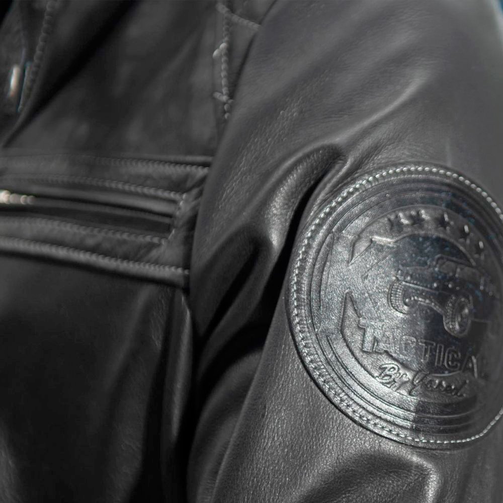 K-Tactical Leather Coat - Image 4