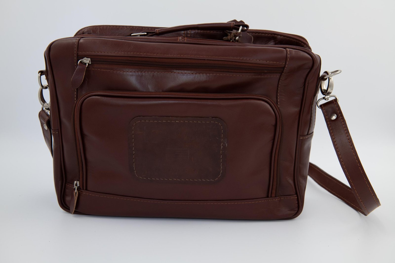 K-Tactical Leather Business Briefcase - Image 7