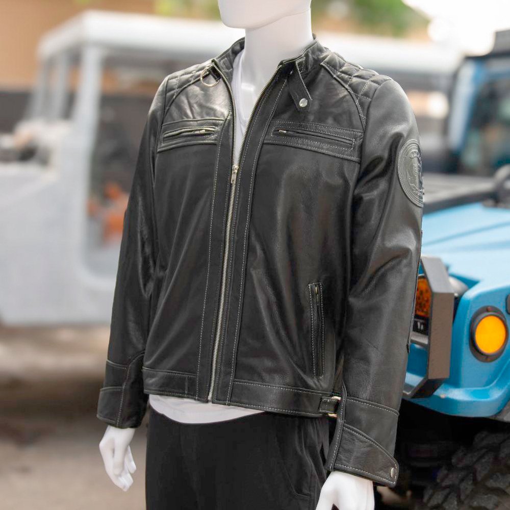 K-Tactical Leather Coat - Image 2