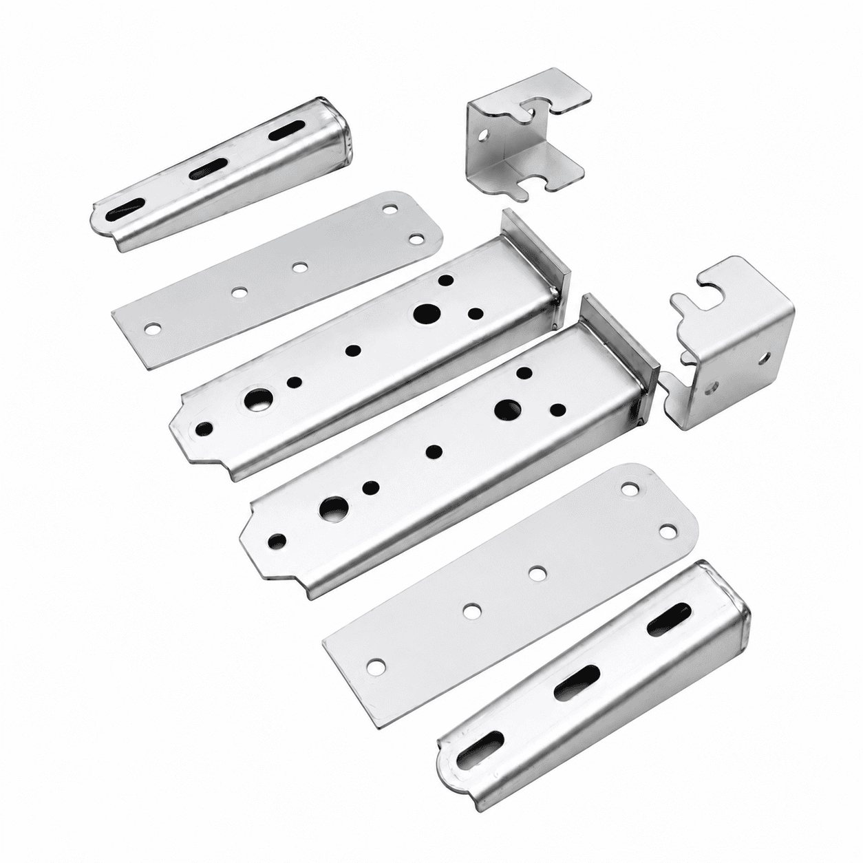 Complete Stainless 2mm Steel Hood Inner Support and Retainer Kit - HMMWV all Models