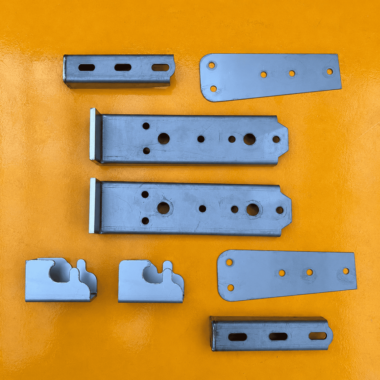 Complete Stainless 2mm Steel Hood Inner Support and Retainer Kit - HMMWV all Models - Image 4