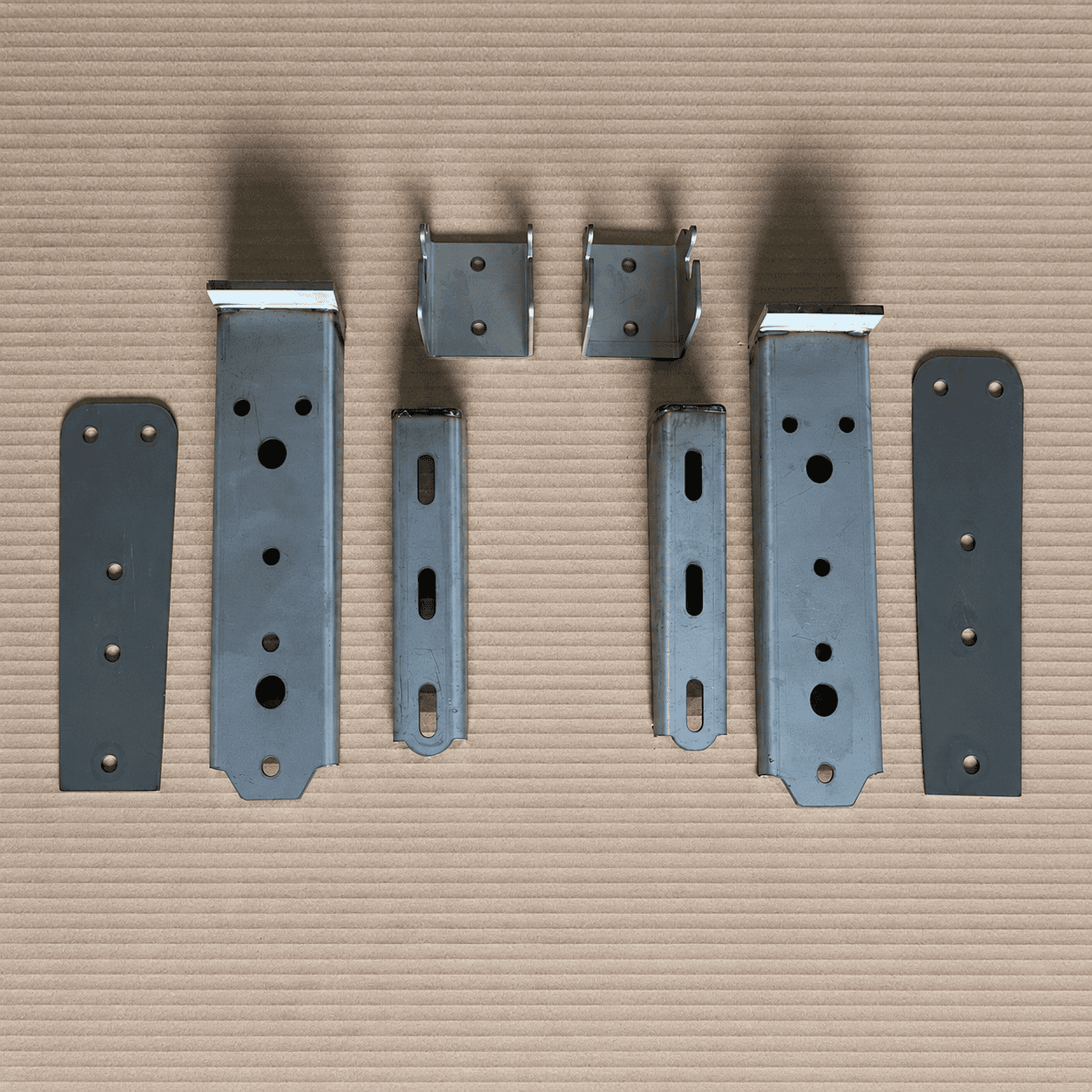 Complete Stainless 2mm Steel Hood Inner Support and Retainer Kit - HMMWV all Models - Image 5