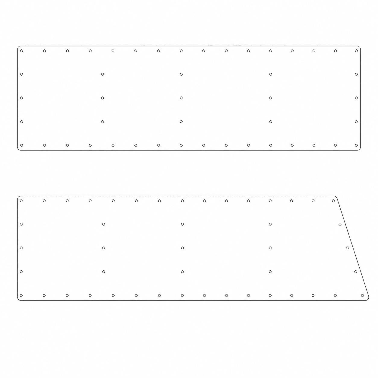 4 mm Aluminum Inner Rear Fender Protection Kit - HMMWV and Hummer - Image 2
