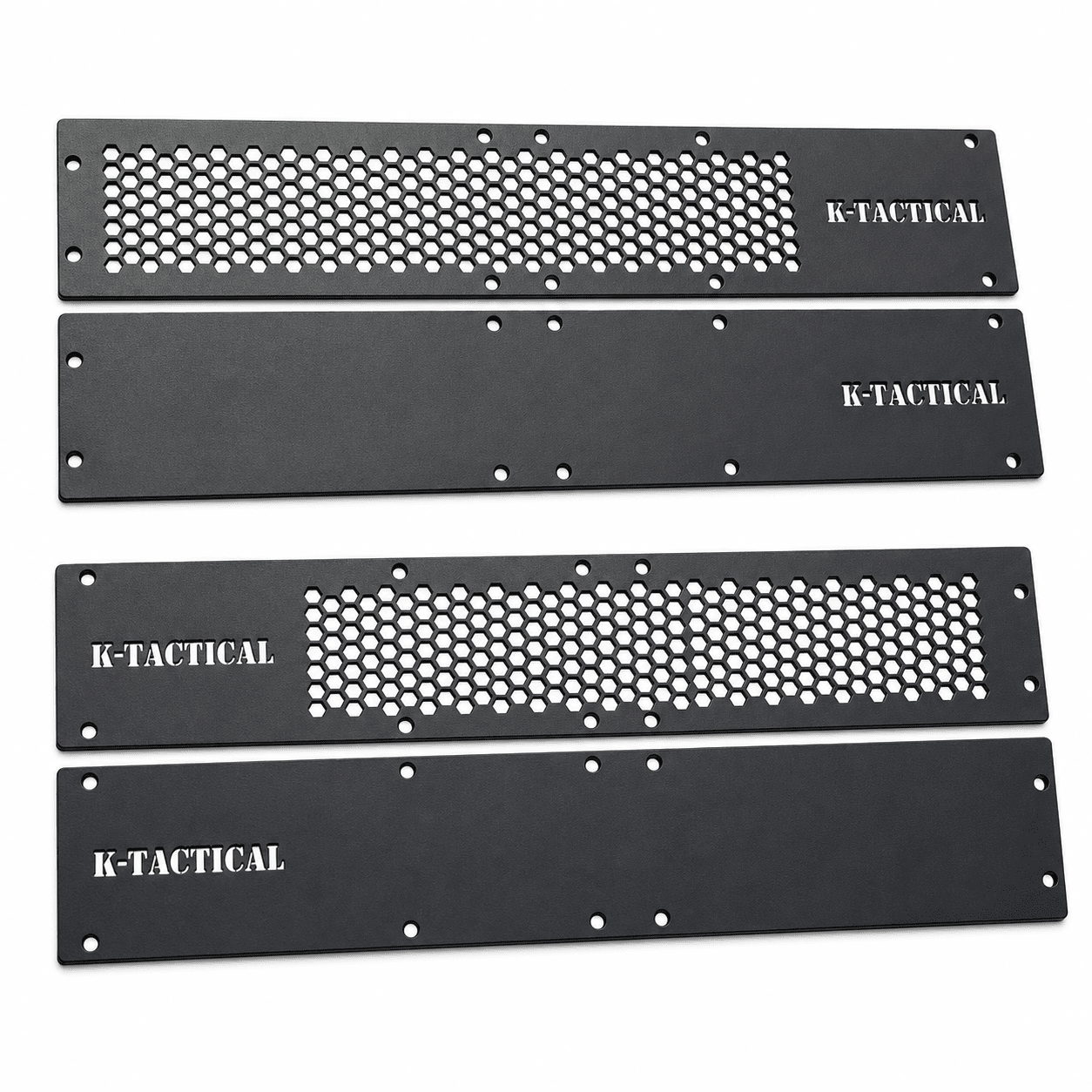 Rear Right and Left K-Tactical Aluminum Shelf Covers