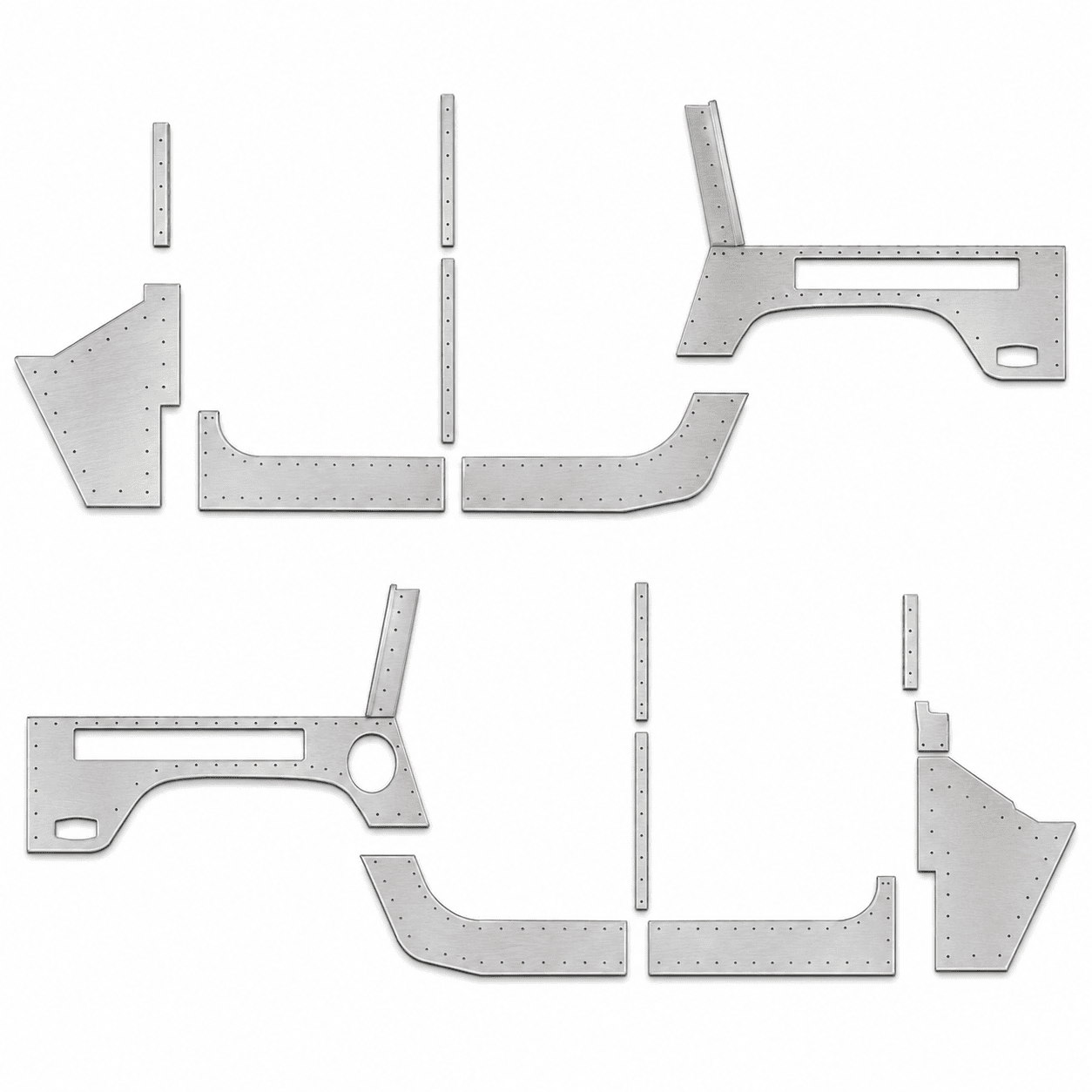 HMMWV ktactical (R) Heavy-Duty Structural Reinforcement & Armor Kit.