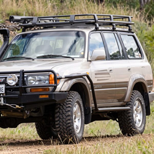 Side Step with Bush Bar for Toyota Land Cruiser LC80