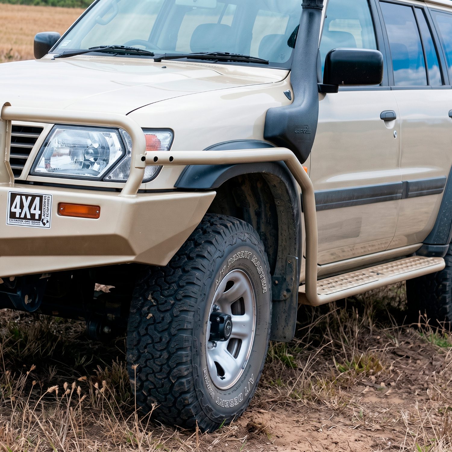 Side Step with Bush Bar for Nissan Patrol Y61 GU4