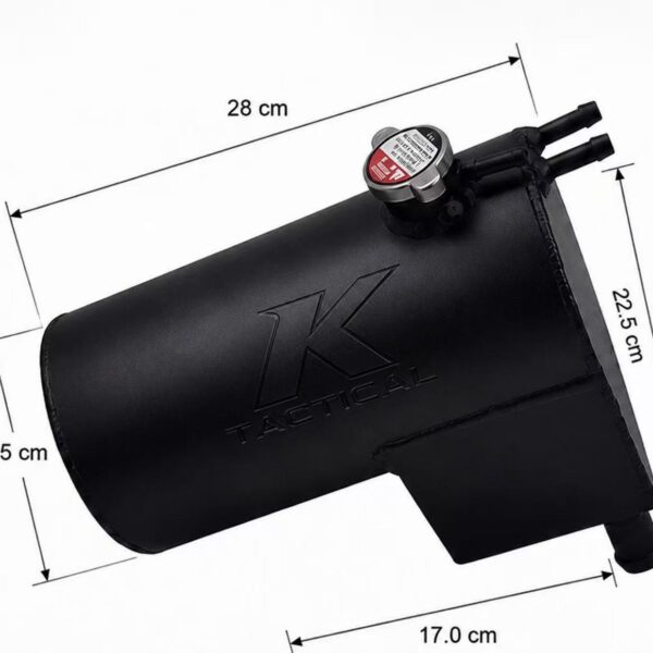 HMMWV Aluminum Radiator Coolant Overflow Reservoir Tank