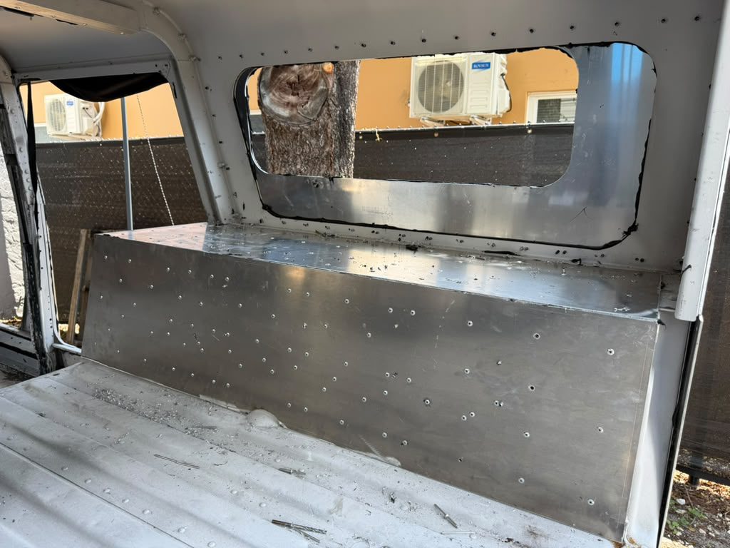 4 mm Aluminum Inner Rear Fender Protection Kit - HMMWV and Hummer - Image 6
