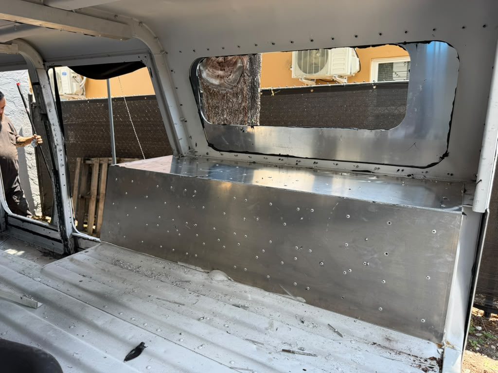 4 mm Aluminum Inner Rear Fender Protection Kit - HMMWV and Hummer - Image 5