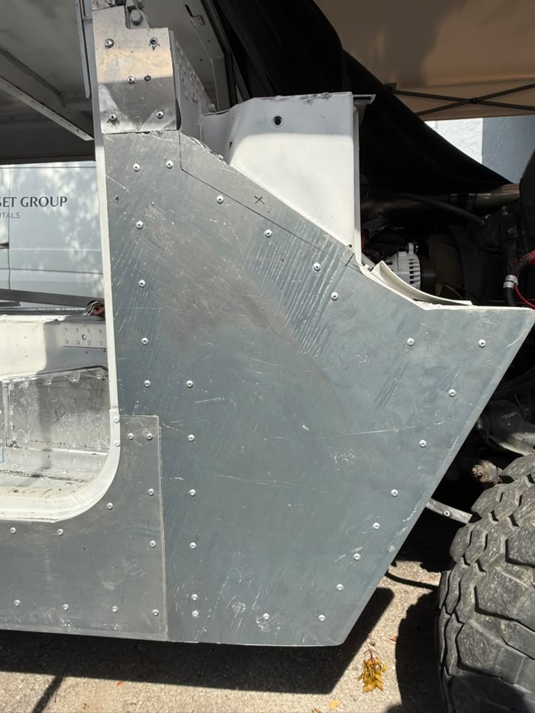 HMMWV ktactical (R) Heavy-Duty Structural Reinforcement & Armor Kit. - Image 4