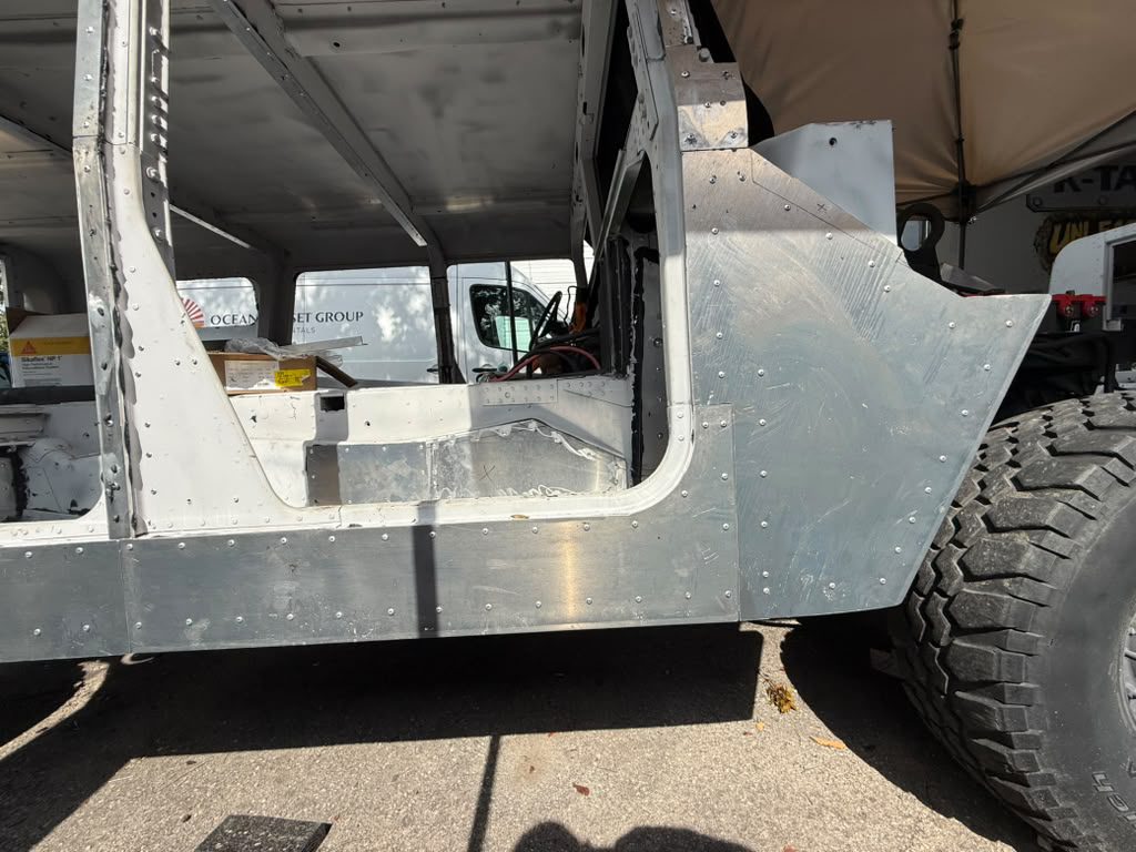 HMMWV ktactical (R) Heavy-Duty Structural Reinforcement & Armor Kit. - Image 7