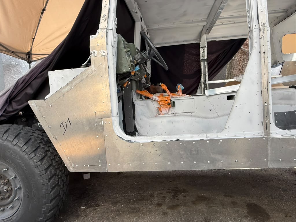 HMMWV ktactical (R) Heavy-Duty Structural Reinforcement & Armor Kit. - Image 9