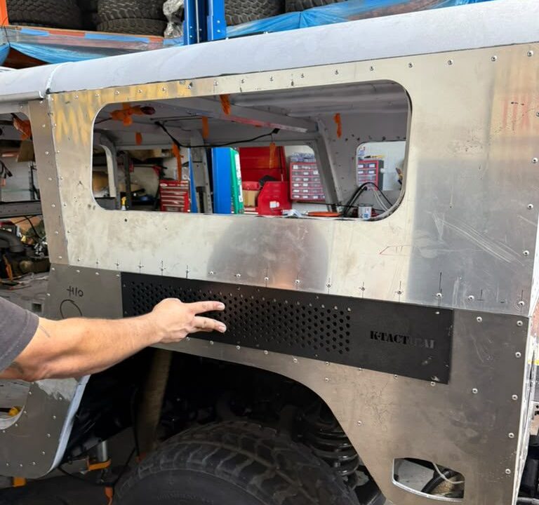 Rear Right and Left K-Tactical Aluminum Shelf Covers - Image 4