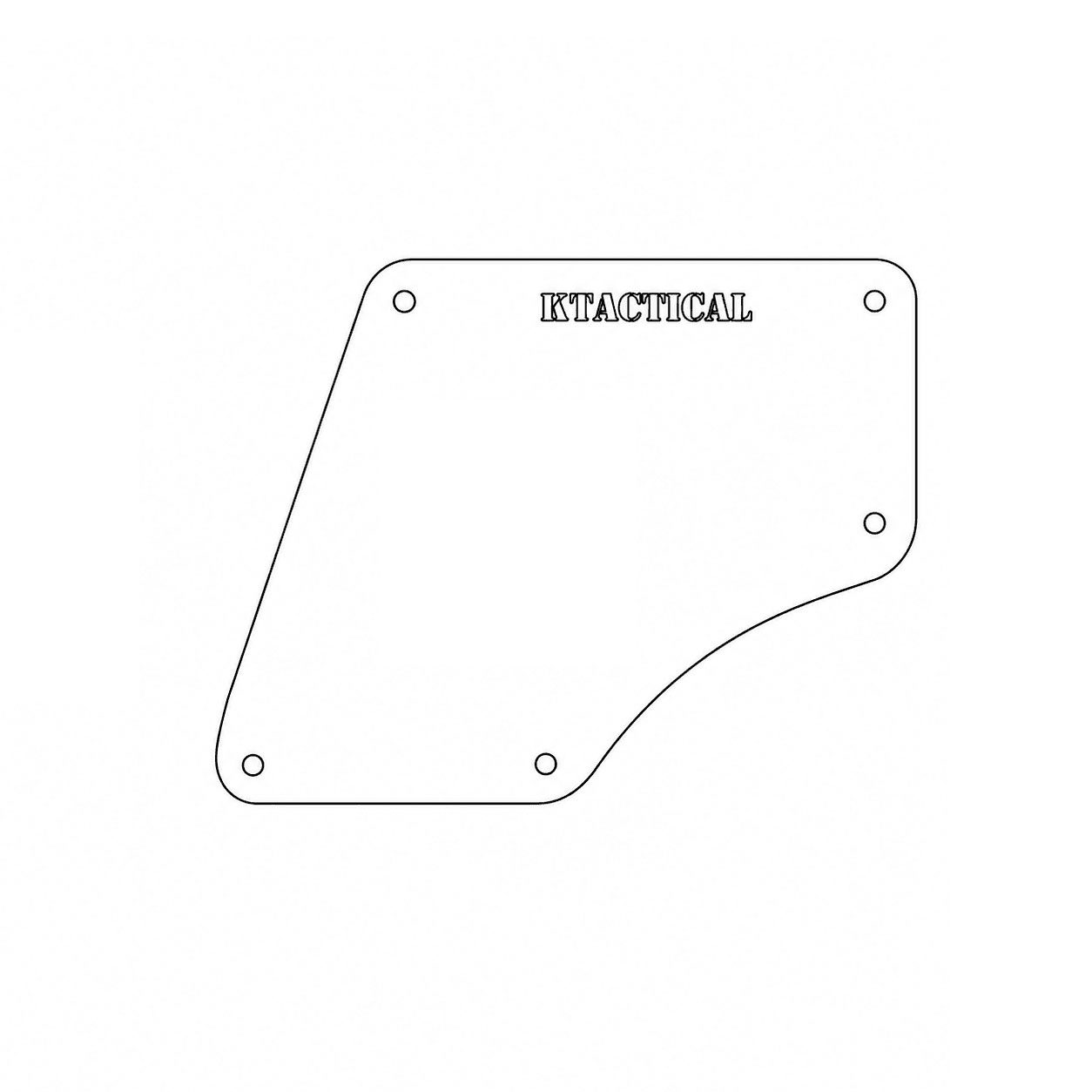 Driver-Side Decorative Cover Plate - HMMWV - Image 2