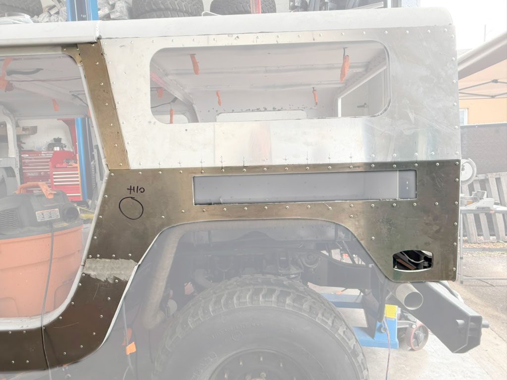 HMMWV ktactical (R) Heavy-Duty Structural Reinforcement & Armor Kit. - Image 10