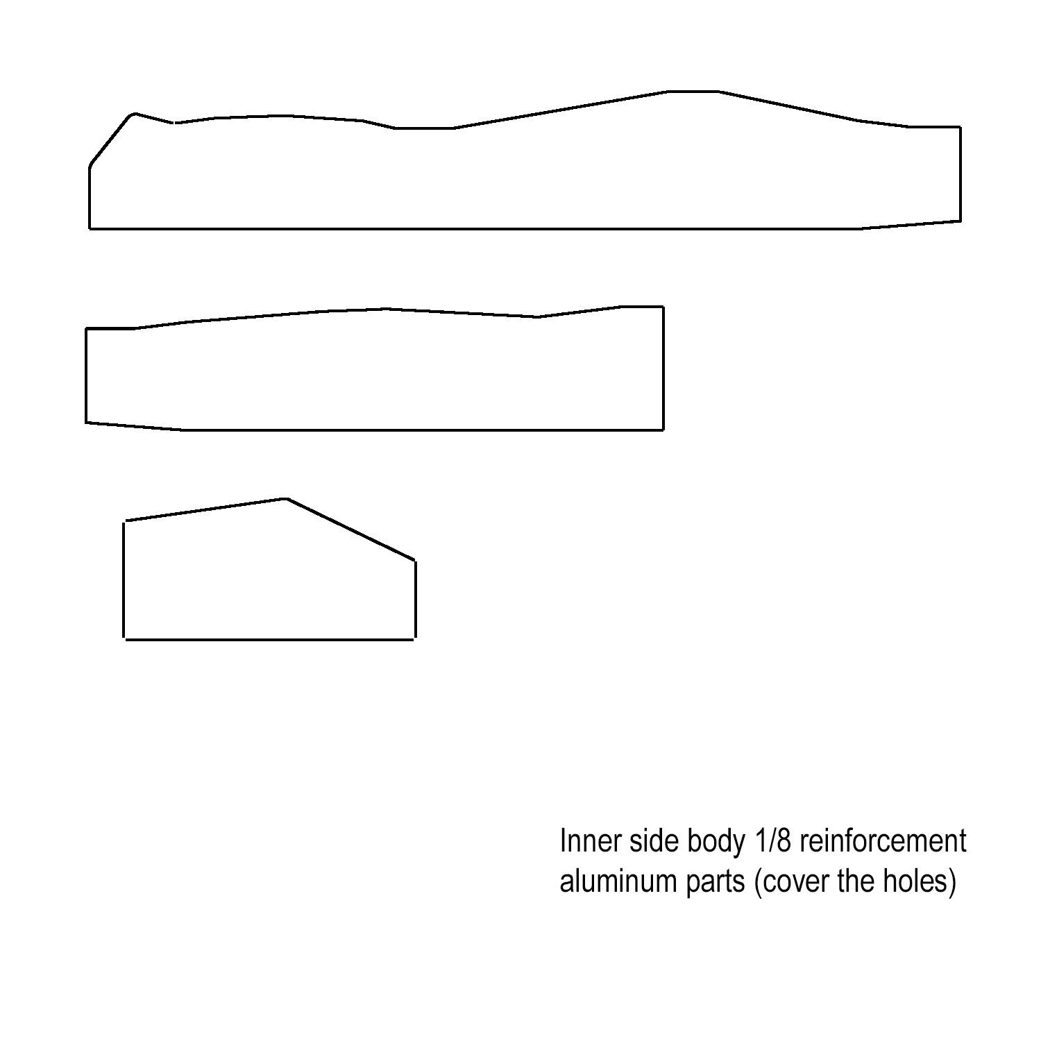 5 mm Aluminum Floor Reinforcement Kit - Universal HMMWV and Hummer - Image 5