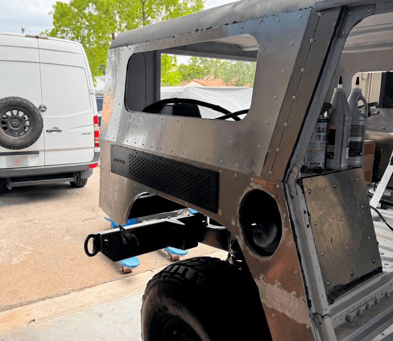 Rear Right and Left K-Tactical Aluminum Shelf Covers - Image 3