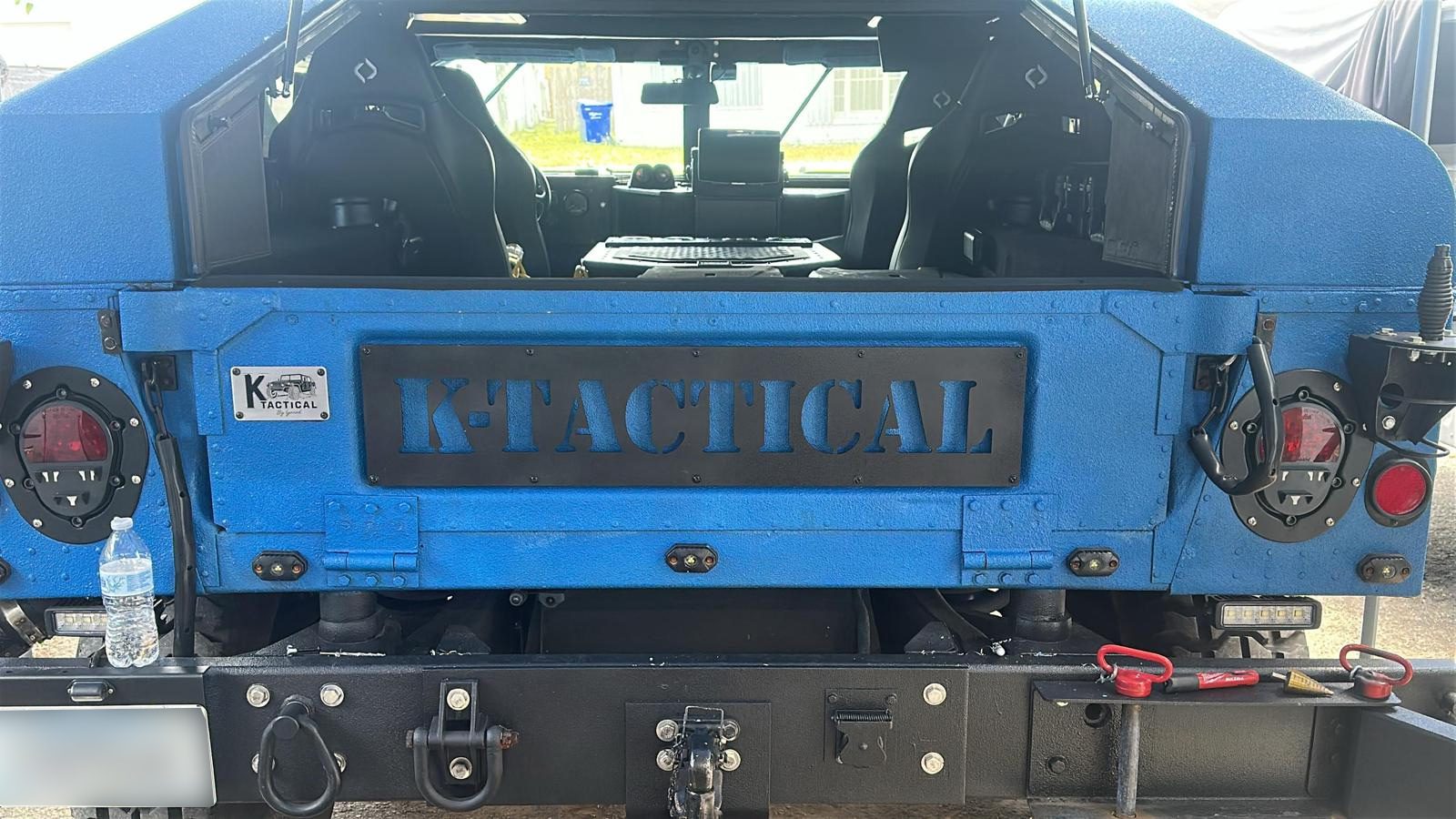 Aluminum Rear Tailgate Plate - Universal HMMWV and Hummer